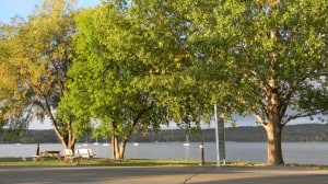 Ephraim Shores waterfront before a summer storm. Door COUnty Wisconsin, resorts, Door County Resorts