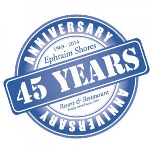 Ephraim-Shores-45th-Logo