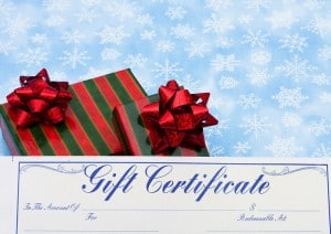 Read more about the article Need a Gift Idea? Try a Gift Certificate to Ephraim Shores