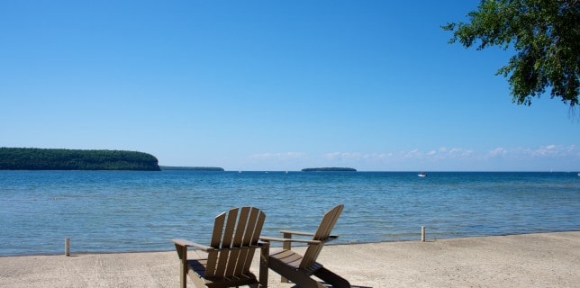 Door County waterfront resort - Ephraim Shores