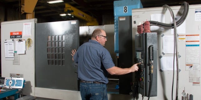 CNC machining services at Titletown Manufacturing