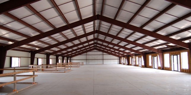 CDW tenant finish - cold shell construction