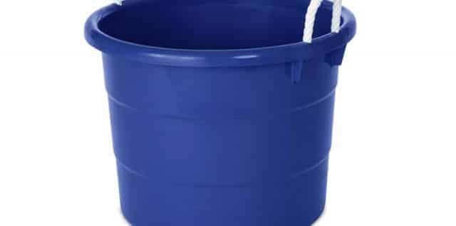 rope handled tubs from HOMZ Products