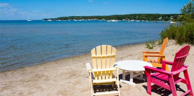 beach resort Door County