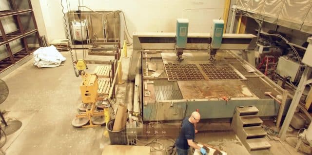 water jet cutting by Robinson Metal