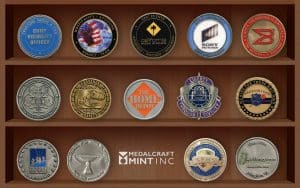 Challenge coins by Medalcraft Mint