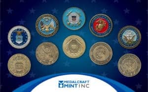 Medalcraft Mint custom military challenge coins