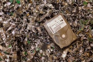 Commercial Records hard drive destruction in El Paso