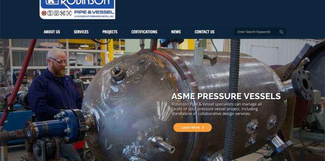 Robinson Pipe & Vessel