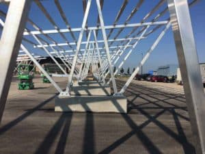 IEI solar power construction