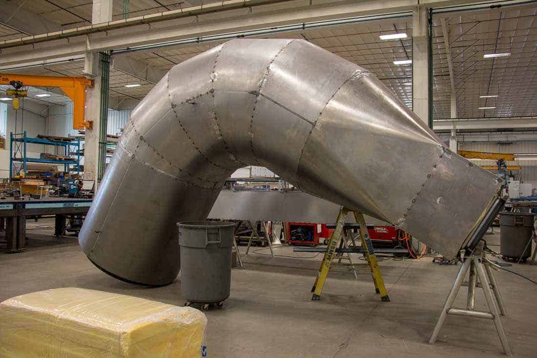 Industrial Duct Fabrication Supersizes Airflow Handling Capabilities Bsmw