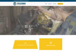 Titletown Machine Repair website