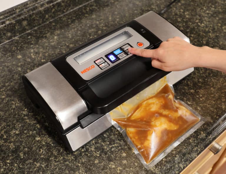 Make harvest season easy with NESCO Vacuum Food Sealer