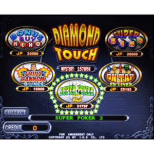 Read more about the article Diamond Touch by IGS features five games in one