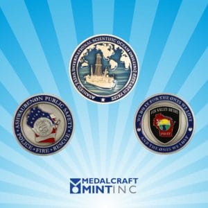 Medalcraft Mint enamel challenge coins