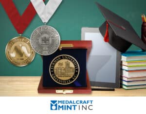 Metalcraft Mint graduation medals