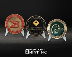 Medalcraft Mint enamel coins