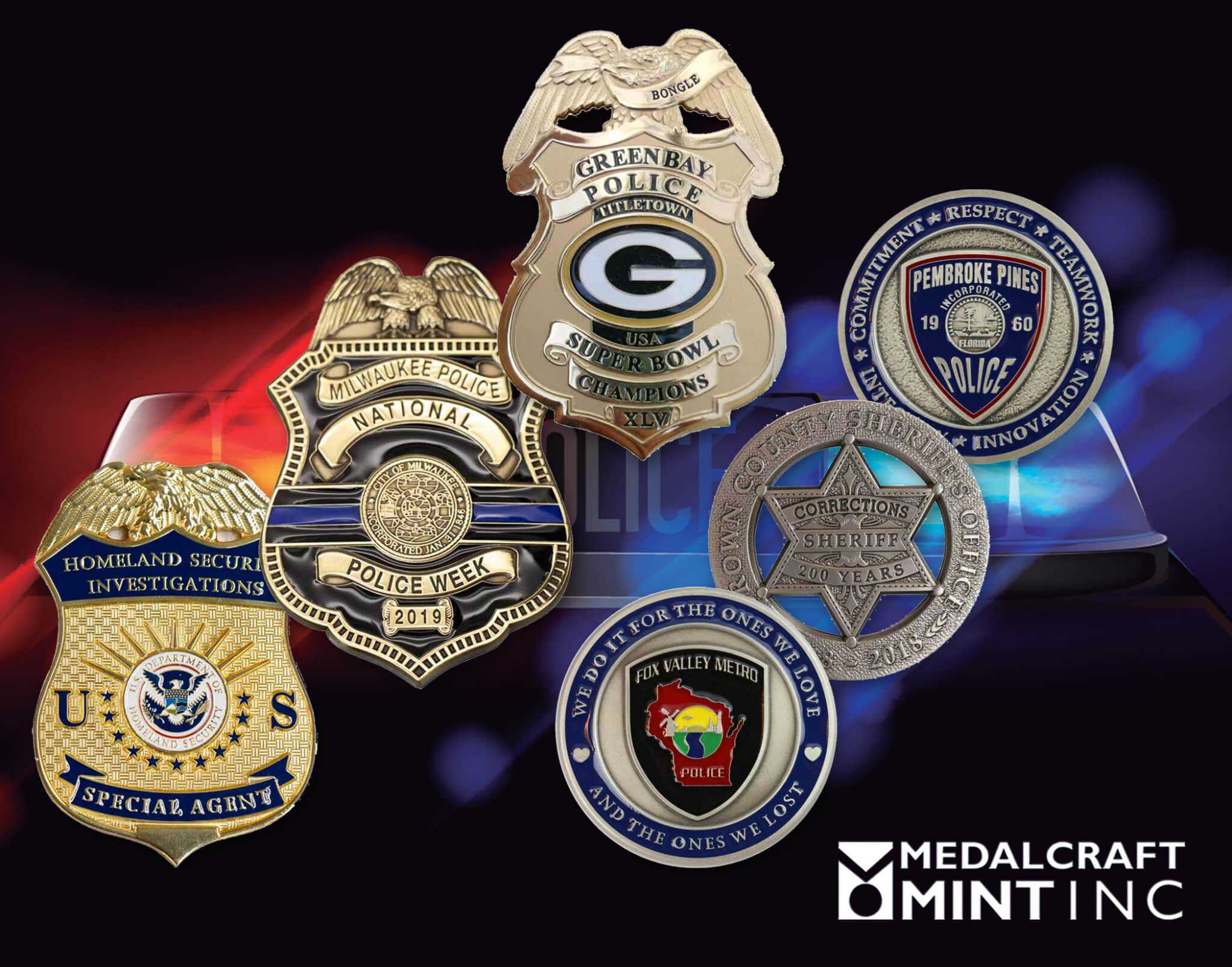 You are currently viewing Custom police badges enhance the sense of pride for your force
