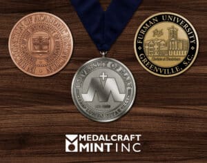 Read more about the article Custom medallions enhance the significance of graduation medals