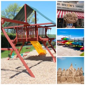 Ephraim Shores Resort kid-friendly resort in Door County