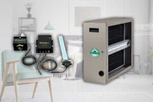 Robinson Heating & Cooling air purifier installation