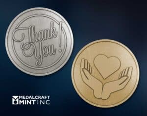 Read more about the article Recognition coins say ‘thank you’ in a tangible fashion