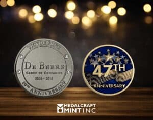 Read more about the article Custom anniversary coins keep the energy flowing