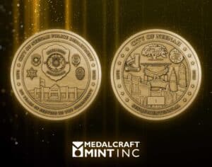 Medalcraft Mint three-inch medallion