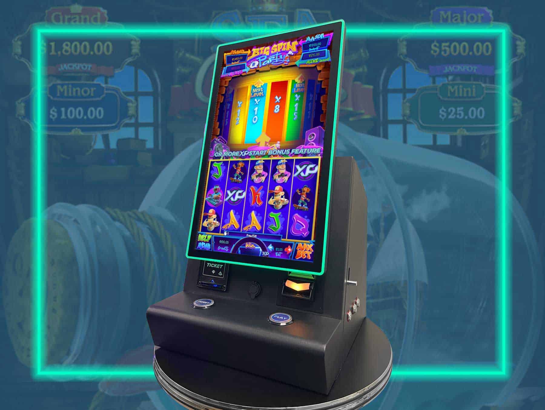 You are currently viewing Save floor space with this countertop metal gaming machine