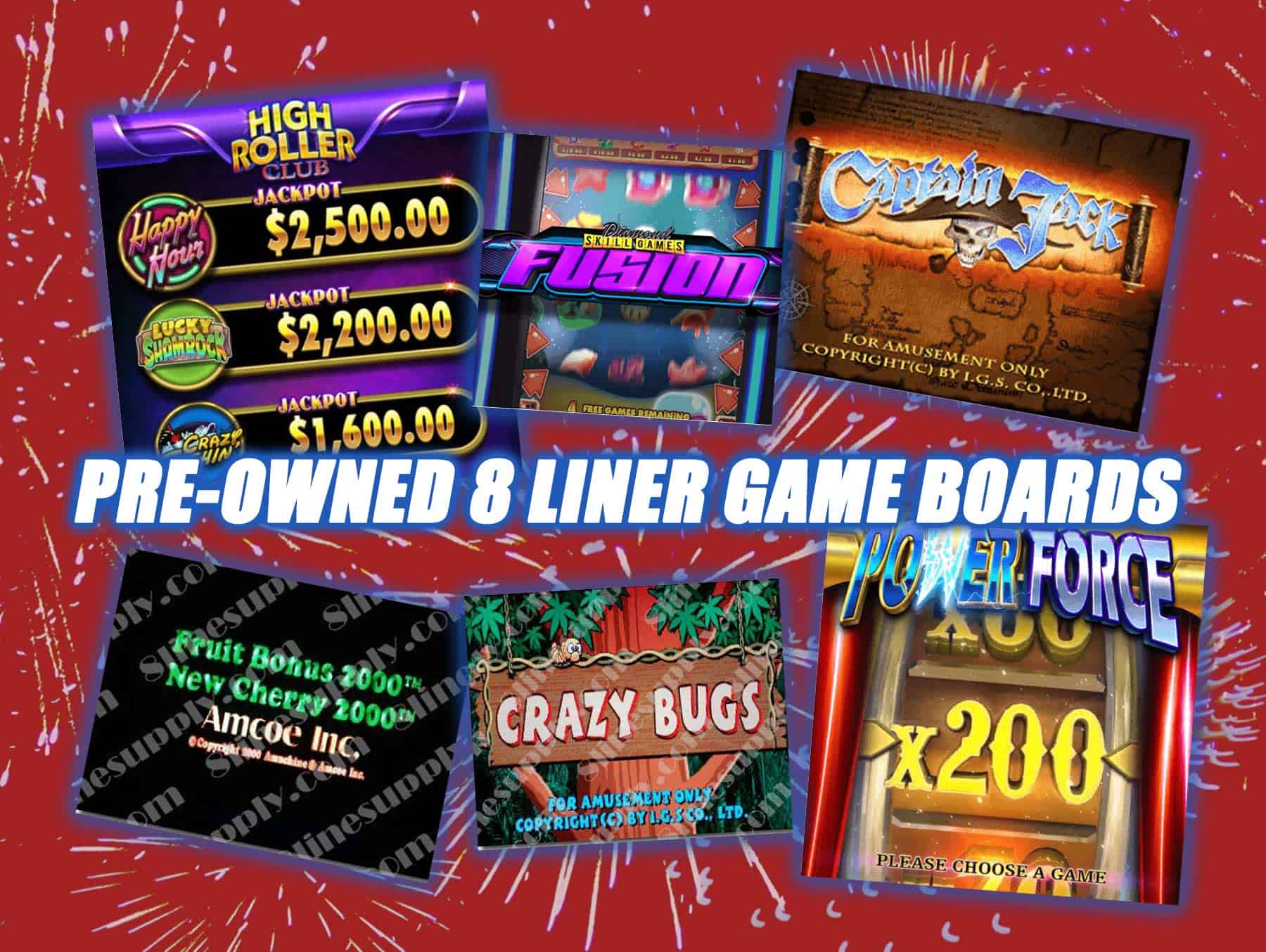 You are currently viewing Build your game collection with pre-owned 8 liner game boards
